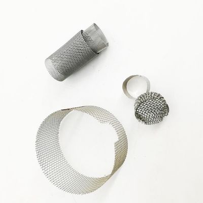 मोटाई 0.35-0.5 मिमी स्टेनलेस स्टील फिल्टर ट्यूब विरोधी जंग