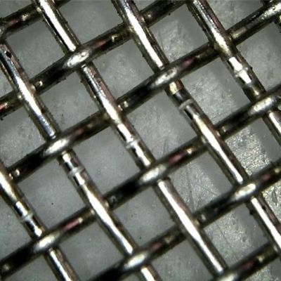 खनन चलनी स्क्रीन मेष के लिए उच्च कार्बन स्टील नालीदार तार जाल crimped तार जाल