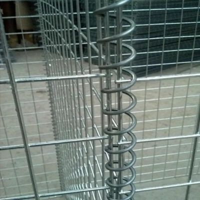 स्टॉक में गैलफन लेपित गैबियन दीवार निर्माण बास्केट वेल्डेड जाल गैबियन दीवार निर्माण के लिए गैबियन जाल के लिए पत्थर पिंजरे
