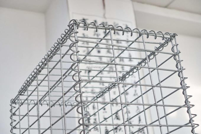 विरोधी जंग गर्म डुबकी जस्ती Gi Gabion बॉक्स 3x1x1m पहनने के प्रतिरोध 3