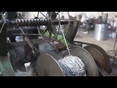 1.6 मिमी 500 मीटर 25 किग्रा/रोल हॉट डिप्ड गैल्वेनाइज्ड कांटेदार रेजर वायर