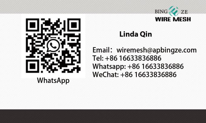 Contact information for Anping Bingzhe Wire Mesh Products Co., Ltd. — reach out for inquiries and orders